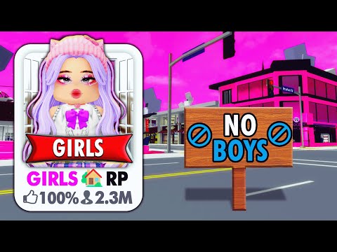I CREATED A GIRLS ONLY BROOKHAVEN 🏡RP!
