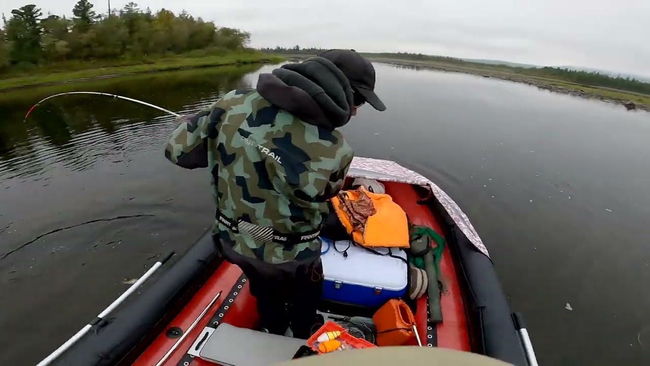 Рыбалка на реке Северная! От этой поездки мы в ШОКЕ. Часть 2