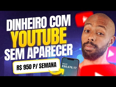 Como ganhar dinheiro com YouTube sem aparecer - R$950 por semana