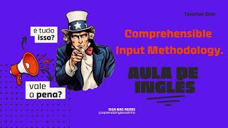 Aula ao vivo com alunos do curso | Assunto: Comprehensible input