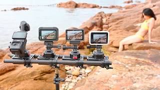 Action Camera SHOOT OUT! DJI vs GOPRO vs INSTA360 vs Pocket