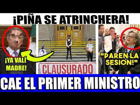 SALE OFICIO URGENTE! PIÑA SE ATRINCHERA EN LA CORTE ¡CAE PRIMER MINISTRO! CONGELAN SU PENSION DORADA