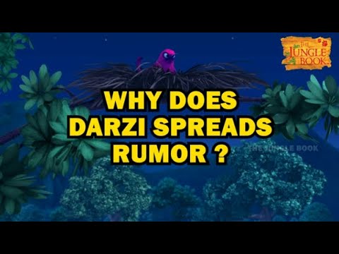 WHY DOES DARZI SPREADS RUMOR ? | WHAT IS BALOO UPTO?  | Jungle Book  | English Stories