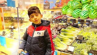 Jason and Alex Supermarket Shopping Vlog