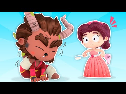 Beast & Little Mermaid Have Fleas! 🦠🧼 Funny Cartoons for Kids | Increditales