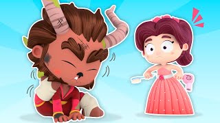 Beast & Little Mermaid Have Fleas! 🦠🧼 Funny Cartoons for Kids | Increditales