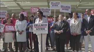Congresswoman Yvette Clarke endorses Zellnor Myrie for State Senate