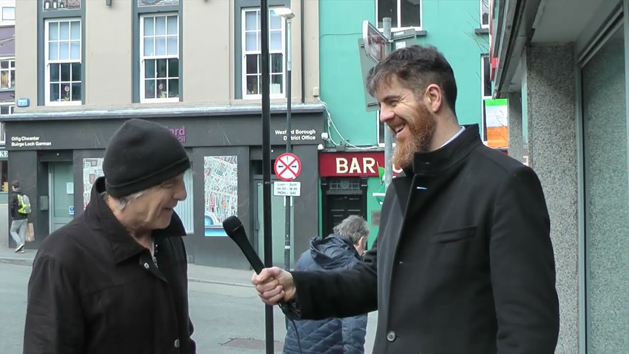 Wexford Town Street Interview on Irish Homelessness