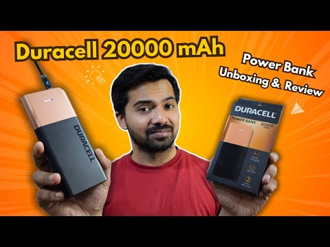 Is the Duracell 20000mAh PowerBank REALLY Worth the Hype? - Unboxing & Review