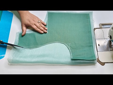 Jimmy Choo Fabric Blouse Designs | Blouse Back Neck Design Cutting and Stitching