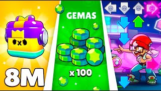 GANÉ 100 GEMAS y un PIN EXCLUSIVO😱CAJA GRATIS DE MINA? NOTICIAS de BRAWL STARS!