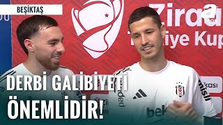 Orkun Kökçü, Salih Uçan Ve Vaclav Cerny'den Maç Sonu Galibiyet Sözleri! | (Fenerbahçe 1-2 Beşiktaş)