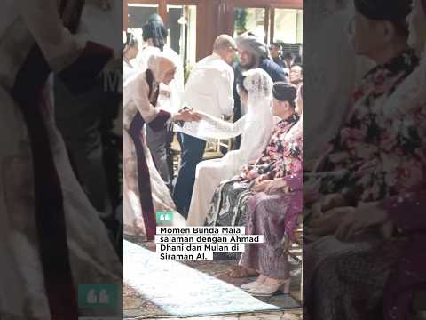 Momen Bunda Maia Salaman dengan Mulan dan Ahmad Dhani
