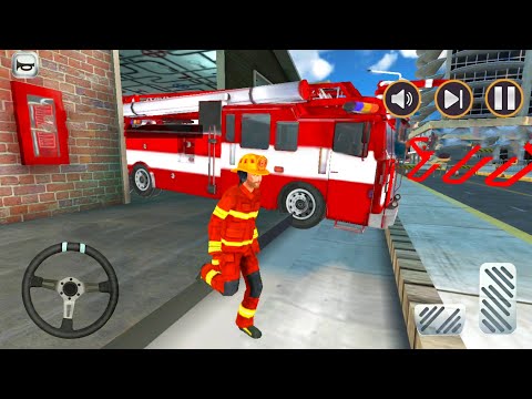New FireEngine In Emergency Rescue FireTruck Simulator #3 - Android Gameplay