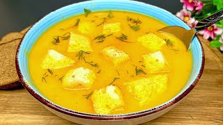 Die Suppe ist so lecker und sättigend, dass man sie jeden Tag essen kann! Rezept in 15 Minuten!