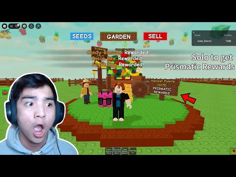 How To SOLO SUMMER HARVEST EVENT TO GET PRISMATIC REWARDS In Grow a Garden..!