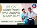 Assisting Mr. Jones with Gait Belt