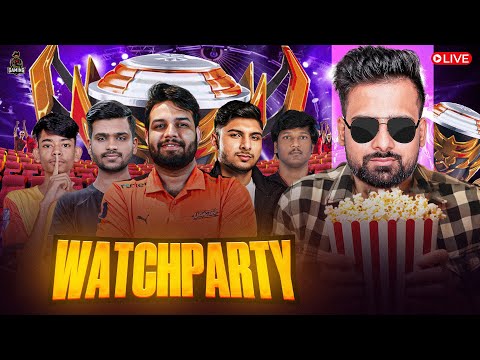 AAJ  KON JAYEGA FINALS ME? -  FFMIC WATCHPARTY | TG FOZYAJAY IS LIVE| #totalgaming #tournamentlive