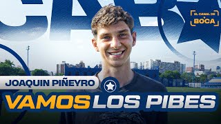JOAQUÍN PIÑEYRO + la COCINA de la PENSIÓN en VAMOS LOS PIBES | EL CANAL DE BOCA
