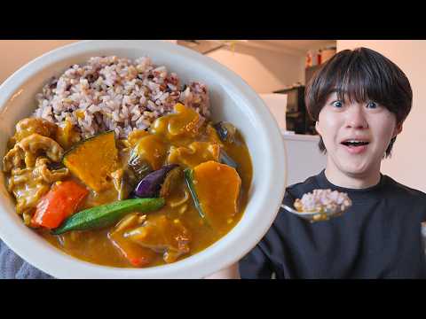 「え、ルー要らんの!?」米粉カレーで夏野菜爆食いVlog🔥