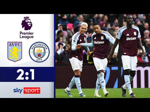 Villa gewinnt direktes Duell! | Aston Villa - Manchester City | Highlights - Premier League 2024/25