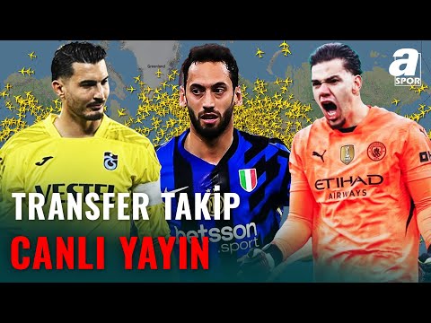 CANLI YAYIN TRANSFERLER YAĞMUR GİBİ  Ederson Uçağını Takip ✈️, Galatasaray Uğurcan Çakır’ı Bitirdi
