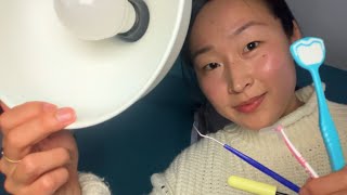 Dental check-up ASMR🦷🪥