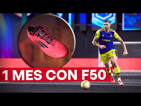 MERECE la pena GASTARSE 260€ en ESTAS BOTAS?? - 1 MES con adidas F50