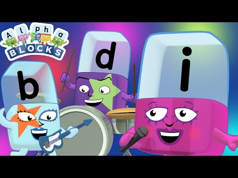 The Alphabet Song | Learn to Read | @officialalphablocks