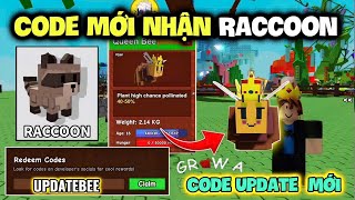 Code Grow A Garden Update Bee Mới Nhận Pet Raccoon Còn Sử Dụng Được Code Trồng Một Khu Vườn