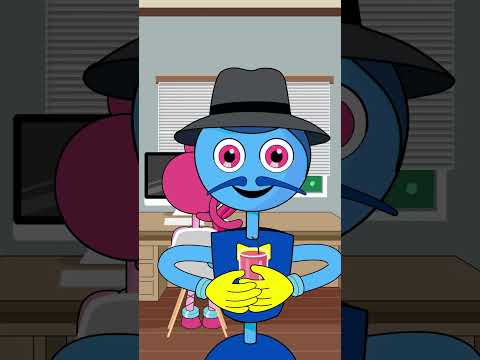 daddy long leg, baby long leg secretly eaten#animationshorts