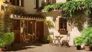 Spring Morning Jazz at a Cozy Outdoor Café | Relaxing Jazz Playlist