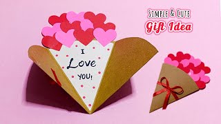 Cute Gift Idea | Paper Gift Idea | Paper Crafts | Easy Paper Crafts | DIY Gift Ides