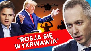 "Rosja przeżywa swój najczarniejszy sen". Wiceszef MON reaguje po wpisie Trumpa
