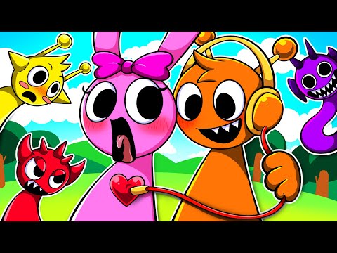 Listen to My Heart ♪ Oren & Pinki's Love Story | Incredibox Sprunki Animation