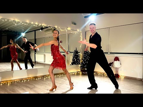 Brenda Lee - Rockin' Around The Christmas Tree (Dance Cover by Ustin & Ieva)