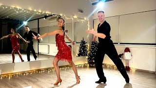 Brenda Lee - Rockin' Around The Christmas Tree (Dance Cover by Ustin & Ieva)