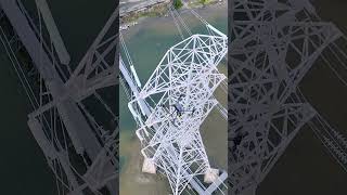 Flying Drone LiDAR to 3D Scan a Power Substation! #shorts