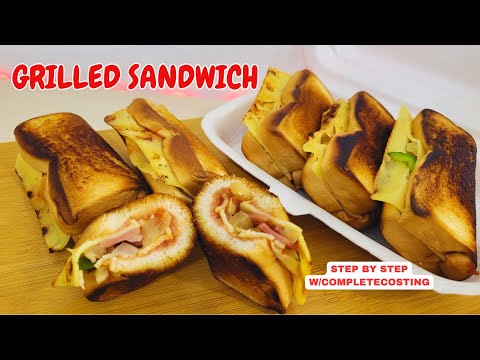 GRILLED SANDWICH for ₱25‼️ PAPATOK NA NEGOSYO | Tipid Tips atbp