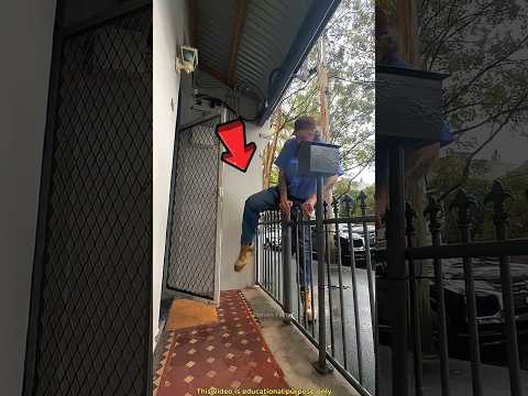 This man used this trick to enter the house #shorts #shortsvideo #truedialogue