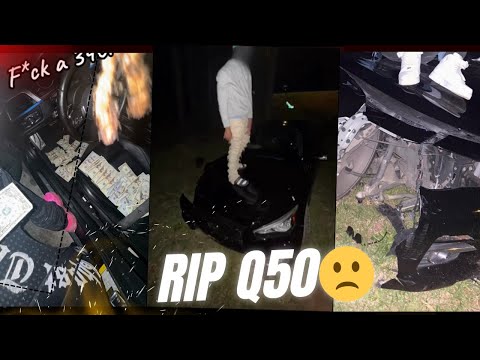 i crashed my q50 off a hill |storytime