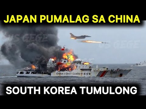 JAPAN PUMALAG sa CHINA | SOUTH KOREA TUMULONG na DIN NAGPADALA ng mga FIGHTER JETS