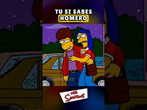 😆HOMERO es un mal NOVIO 😂😂