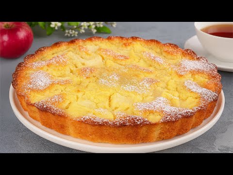 Ein Apfelkuchen, der in Ihrem Mund schmilzt! Jeder sucht nach diesem Rezept! Einfach und lecker