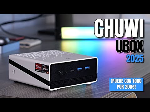 CHUWI UBox 2025 🖥️ El MINI PC que puede con TODO por 200€ | Review