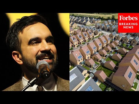 YouTube video thumbnail: 'We Believe In Standing Up': Zohran Mamdani Makes Sweeping Promises For Affordable Housing, Safety