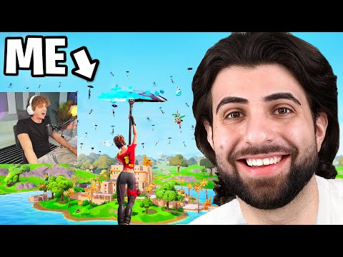 I Secretly Joined a YouTubers Fortnite Tournament!