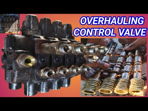 Overhaul Escorts Hydra Control Valve‼️ Hydraulic Control Valve Repair‼️Hydra Hydraulic Control Valve