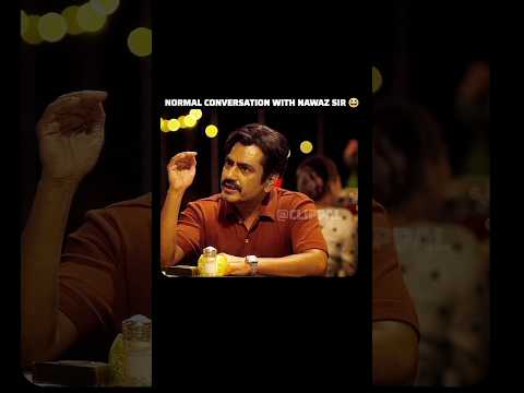 Nawaz😎 Sir🙏 Aur Unki Timing 😆😆😆 #nawazuddinsiddiqui #bollywood #shorts #viral #trending #short