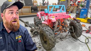 My Boy Is Making The World's Smallest Off-Road Recovery Vehicle!